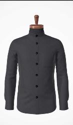 Chemise Noir Nuit Repassage Facile