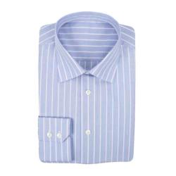 Chemise Rayure Large Bleuet Repassage Facile